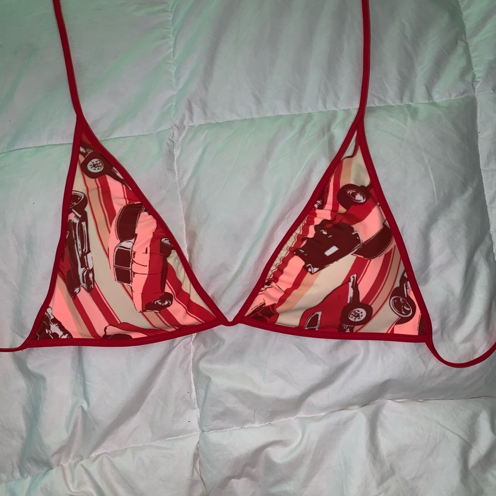 NWOT aerie triangle bikini top